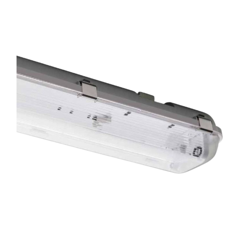 PLAFONIERA NUDA IP 65 2X18W T8 PER LED - Reer